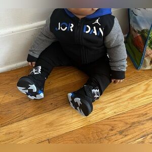 Bundle Set Includes Jordan Sweatsuit With Sneakers